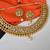 Steorra jewels Golden Tone Simple Designer Kudnan Necklace Set for Women