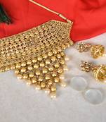 Steorra jewels Golden Tone Beautiful Necklace for Women