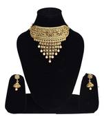 Steorra jewels Golden Neck Touch Jewelry Necklace for Women