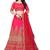 Latest heavy embroidered Semi-Stitched Silk And velvet Designer Lehenga Choli With Dupatta