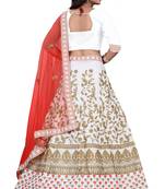 Latest heavy embroidered Semi-Stitched Silk And velvet Designer Lehenga Choli With Dupatta