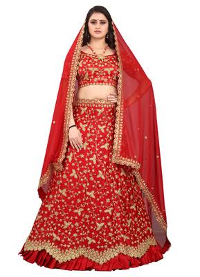 Latest heavy embroidered Semi-Stitched Silk And velvet Designer Lehenga Choli With Dupatta 1