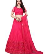 Latest heavy embroidered Semi-Stitched Silk And velvet Designer Lehenga Choli With Dupatta
