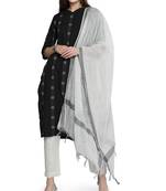 Kvsfab Women's South south Handloom Cotton Woven Dress Material Salwar Suit Fabric
