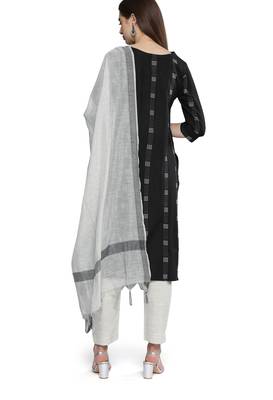 Kvsfab Women's South south Handloom Cotton Woven Dress Material Salwar Suit Fabric 2