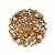 Steorra Jewels Round Golden Copper Kundan Ring