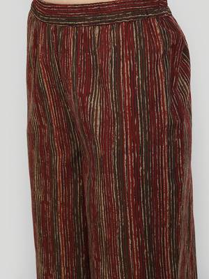 Casual Multicolor Printed Kurta Set 6