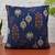 Happy Hues Persian Design Reversible Printed Cushion Cover , 24" X 24"