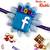 Blue Colored Facebook Logo Kids Rakhi
