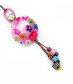 Pink Shade Hat Style Girls Lumba Rakhi