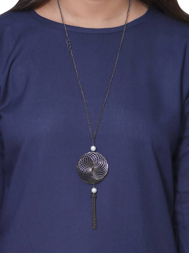 Blue Bell Sleeves Rayon Top For Girls