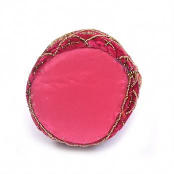 LeeRooy Indian Handicraft Women's Silk Potli Bag 2