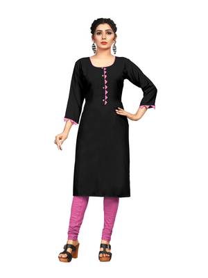 Women's Rayon Straight Kurti 1