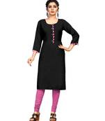 Women's Rayon Straight Kurti
