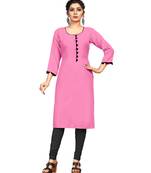 Women's Rayon Straight Kurti
