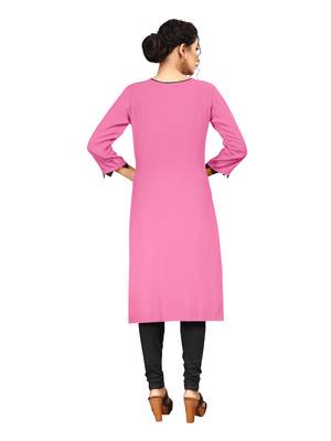 Women's Rayon Straight Kurti 2