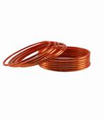 Orange crystal bracelets