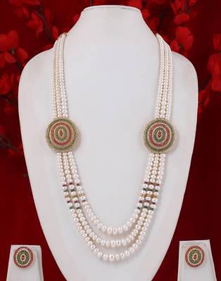 Natural Fresh Water Pearl Set From Hyderabad of Authenticity 1