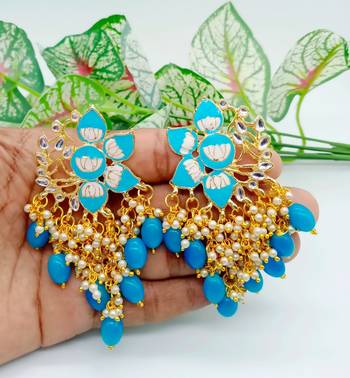 Blue earrings 1
