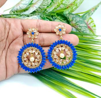 Blue earrings 1