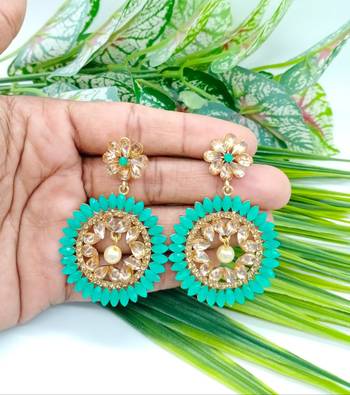 Blue earrings 1