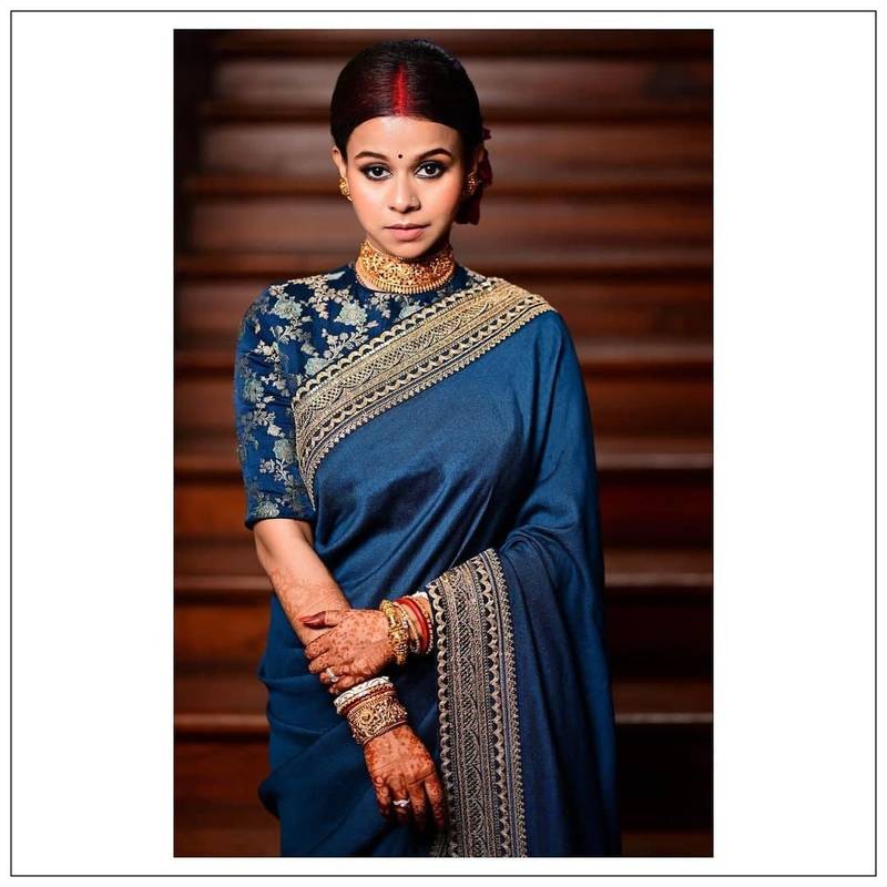 Sabyasachi Vichitra Silk Saree Design Launch Work Embroidery