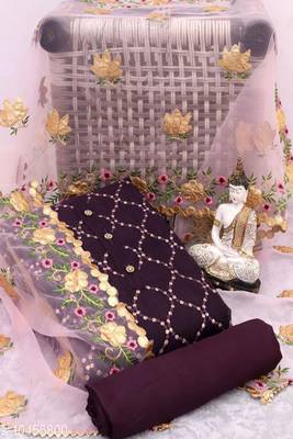 Purple gotta patti chanderi salwar 1