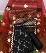 Black gotta patti chanderi salwar