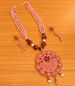 Pink necklace-sets