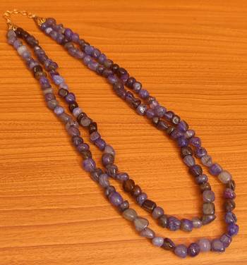 Blue necklaces 1