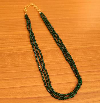 Green necklaces 1
