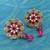 Pink earrings