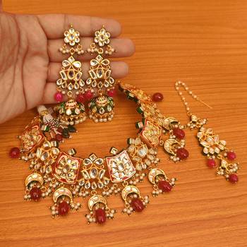 Red necklace-sets 1