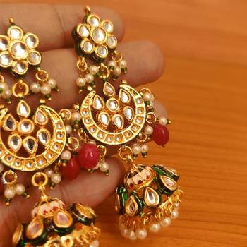 Red necklace-sets 3