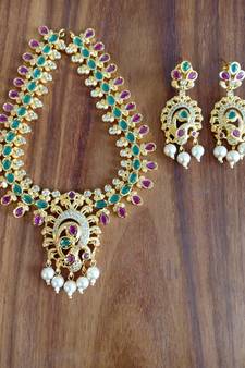 Multicolor agate necklaces