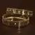 Gold Plated Intricate Self Worked Zircon Embellished Pair of Glossy Bangles BD508