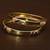 Matte and Gold Finished Meenakari Worked Pair of Designer Bangles BD512