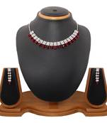 red Diamond necklace-sets