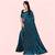 multicolor Lycra Embellished Party & Festive Wear Saree With Blouse