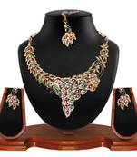 Multicolor Diamond necklace-sets
