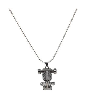 Men Silver Coated Car Style Pendant Men Jewelry 3