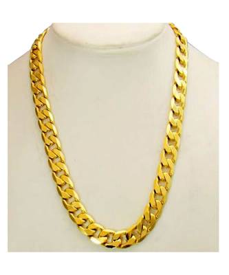 Men Gold Plated Golden Chain Jewelry 1
