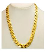 Men Gold Plated Golden Chain Jewelry