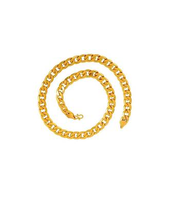 Men Gold Plated Golden Chain Jewelry 4