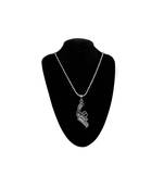 Men Silver Coated Gun Antique Men Pendant Jewelry