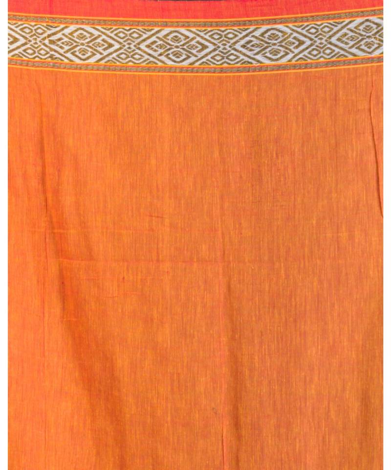 Purple Handwoven cotton saree