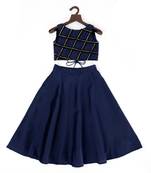 Pink Cow stylish girls  choli with ghaghra