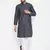 Grey woven cotton men-kurtas