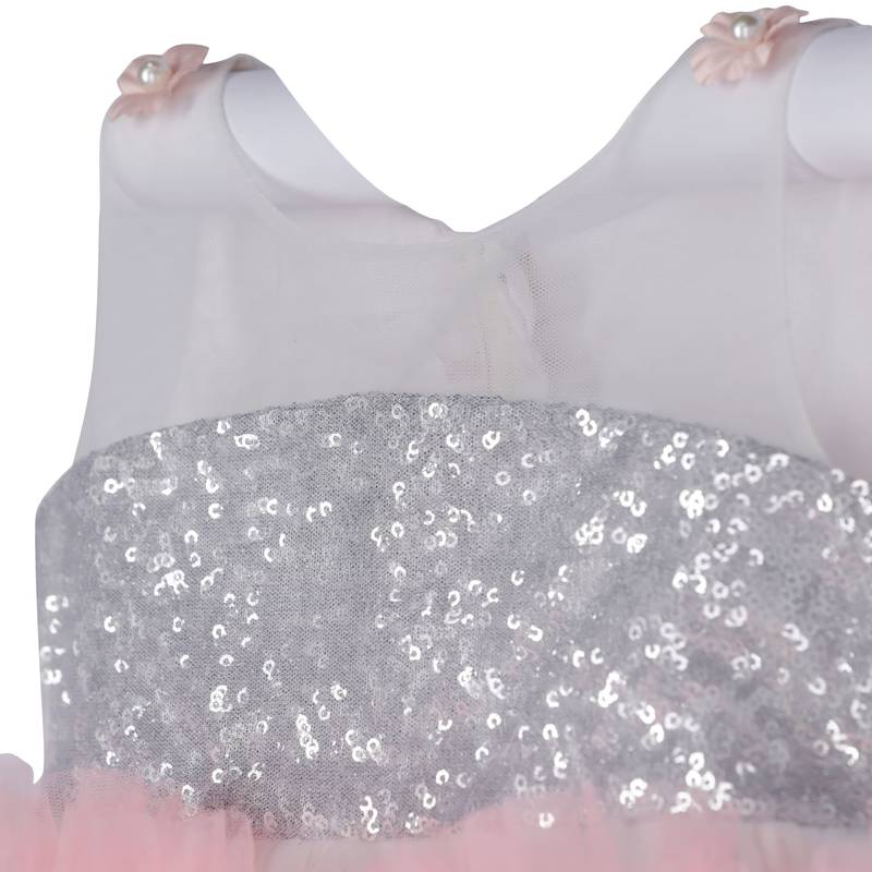 Unicorn frilly multicolour dress