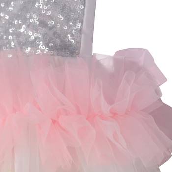 Unicorn frilly multicolour dress 4